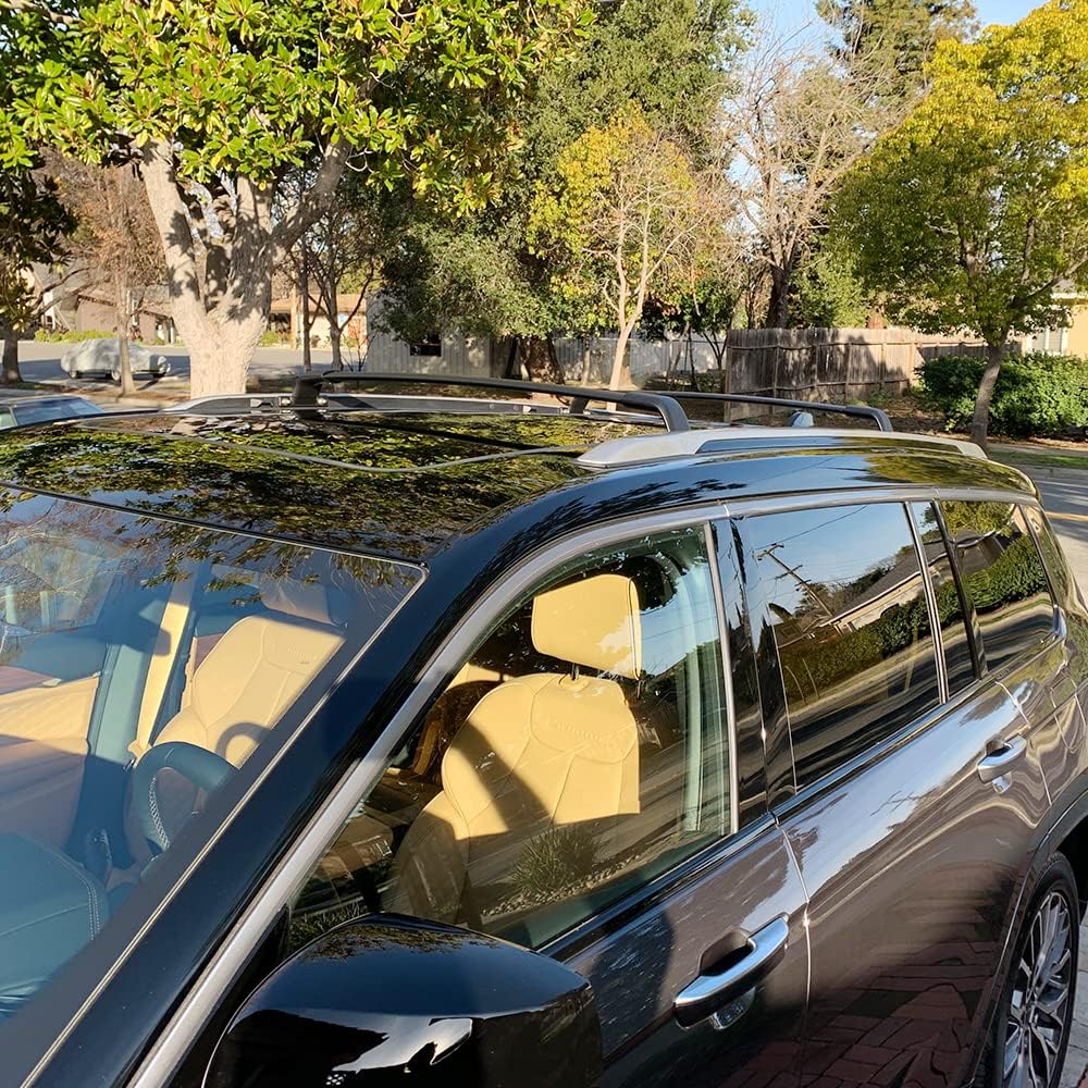 Black Roof Rack Cross bar Z163