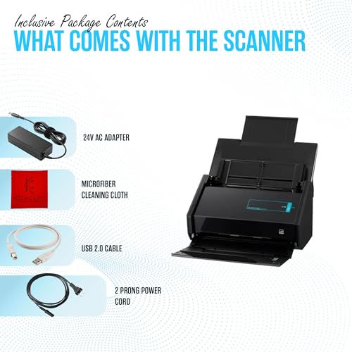 Fujitsu Receipt Scanner for Mac & PC USB Duplex Scanning I96255