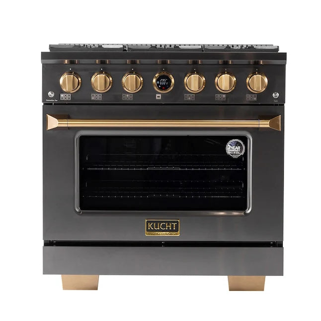 36 6 Burner Propane Gas Dual Fuel Range Stainless Steel R34191