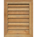 Unfinished Non-Functional Vertical Gable Vent A62872