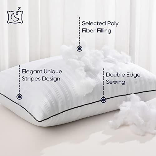 Down Alternative Pillows King Size Set of 2 U889