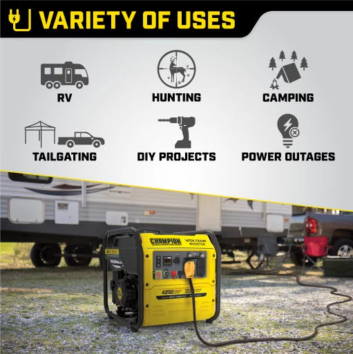4250-Watt Gasoline Inverter Generator Z318762