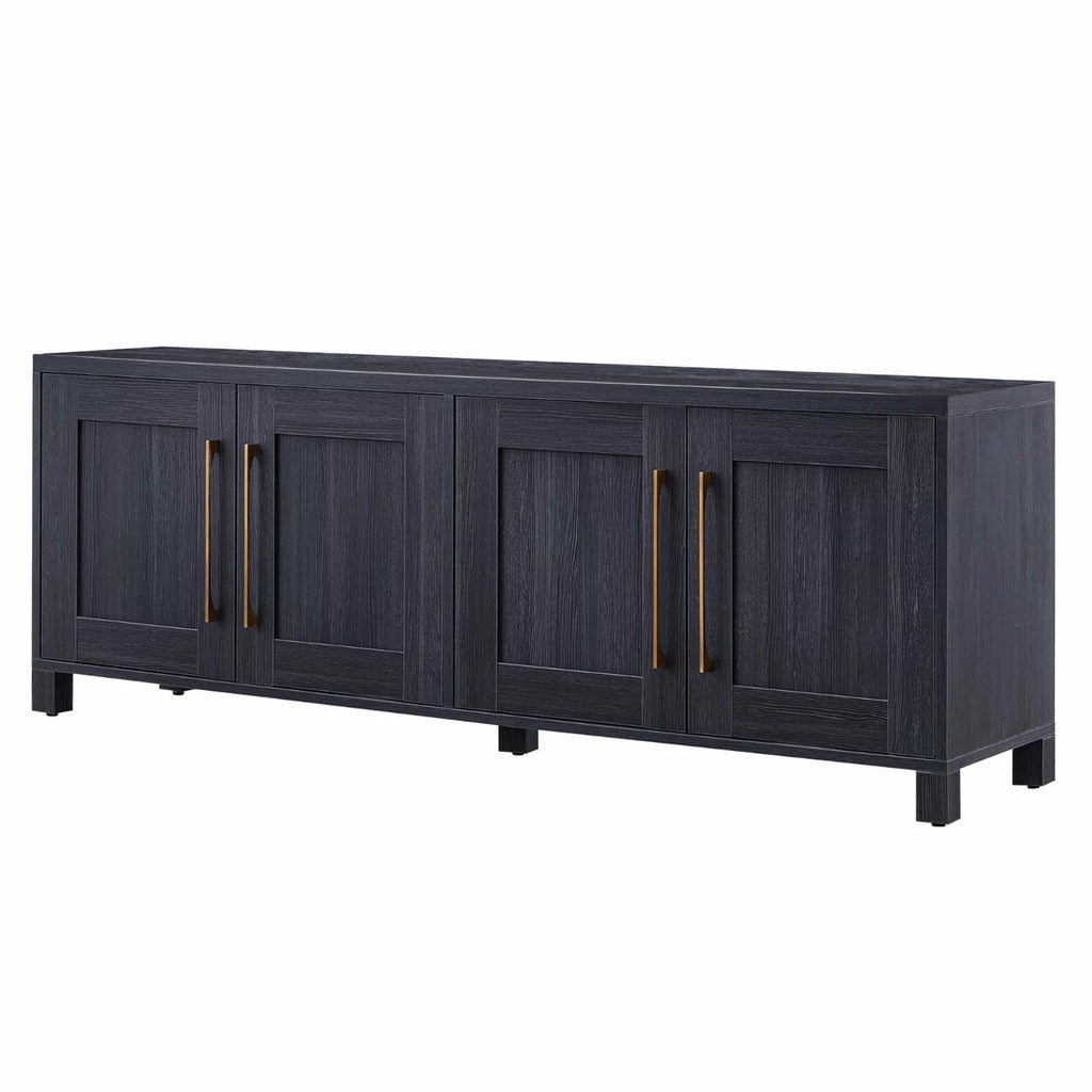 White Rectangular TV Stand E9852