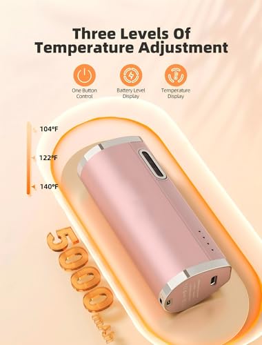 5000mAh Rechargeable Hand Warmer Power Bank Y29974
