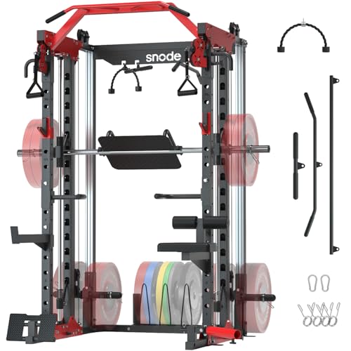 Smith Machine with Cable Crossover and Leg Press T629375