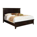 Solid Wood Full Panel Bed A81276