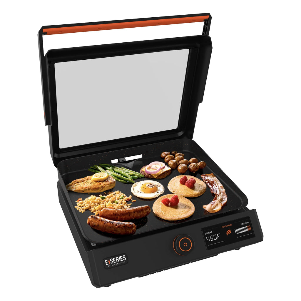 Electric Tabletop Griddle with Hood W390286