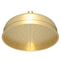 Satin Unlacquered Brass Showerhead D84400