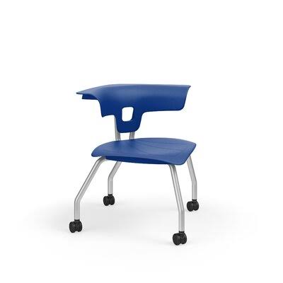 Classroom Chair with Casters Ultra Blue R26773