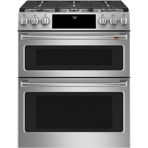 30 In. Slide-In Double-Oven Gas Convection Range Q2115