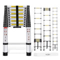 12.5ft Aluminum Telescoping Ladder 330 lb B217