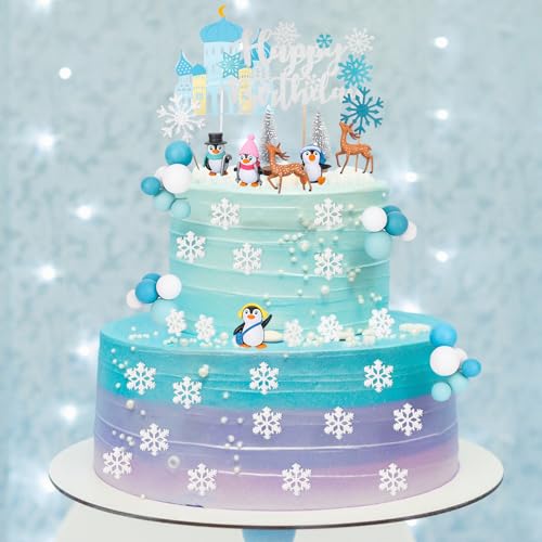 35 Piece Christmas Cake Topper Set T645555