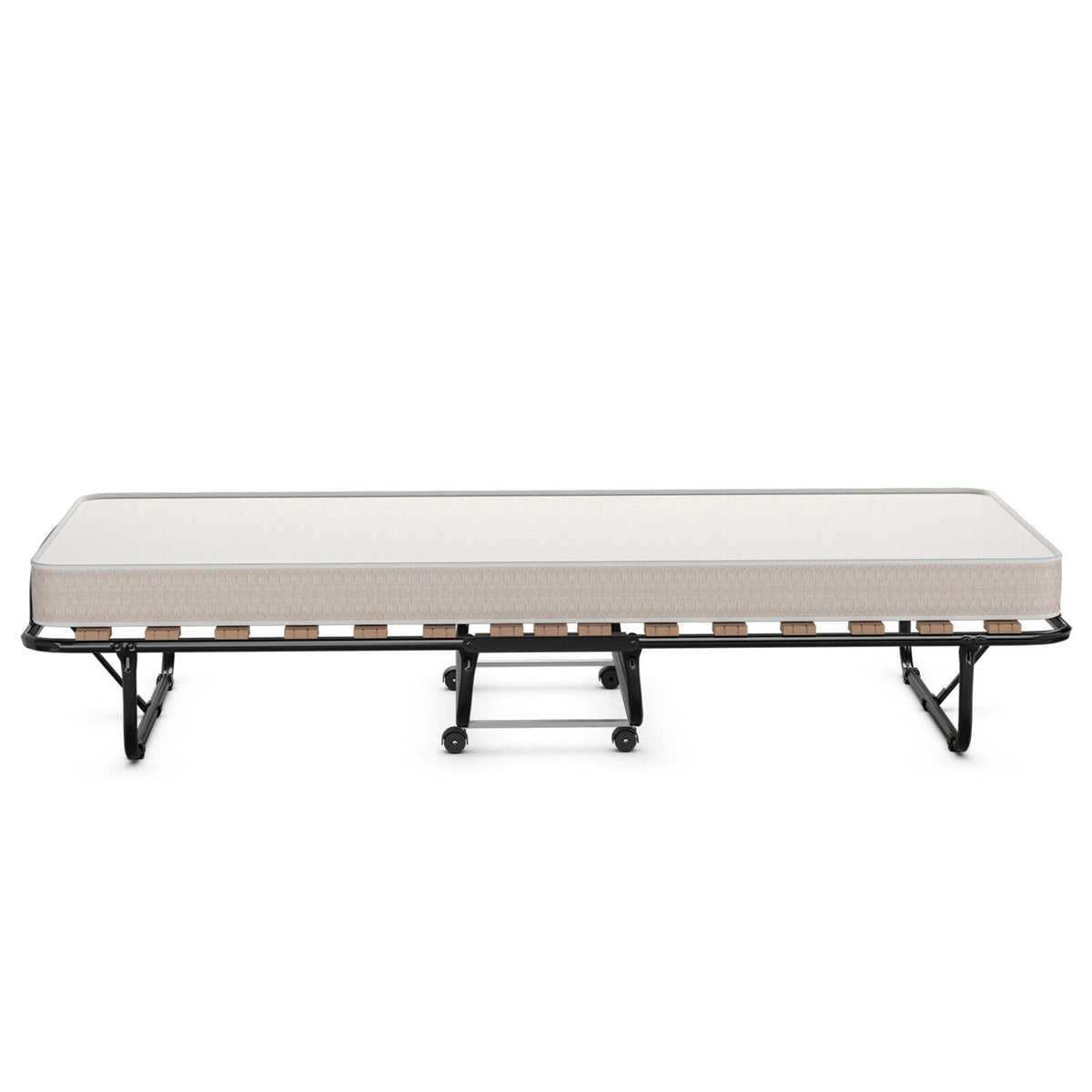 Folding Bed with Memory Foam Mattress W790149