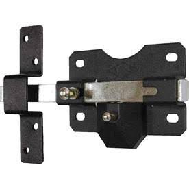 Black 2-in Gate Lock K7565