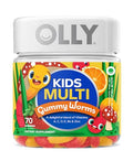 Kids Multivitamin Gummy Worms Chewable Supplement 70 Count V873