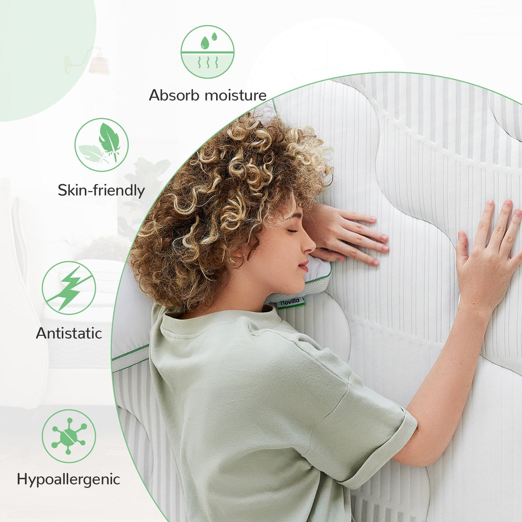 10" Pocket Spring Memory Foam Hybrid Mattress, Full Size D59435