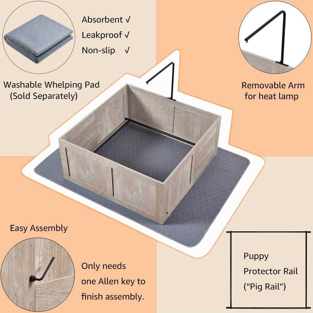 Whelping Box for Dogs T3943