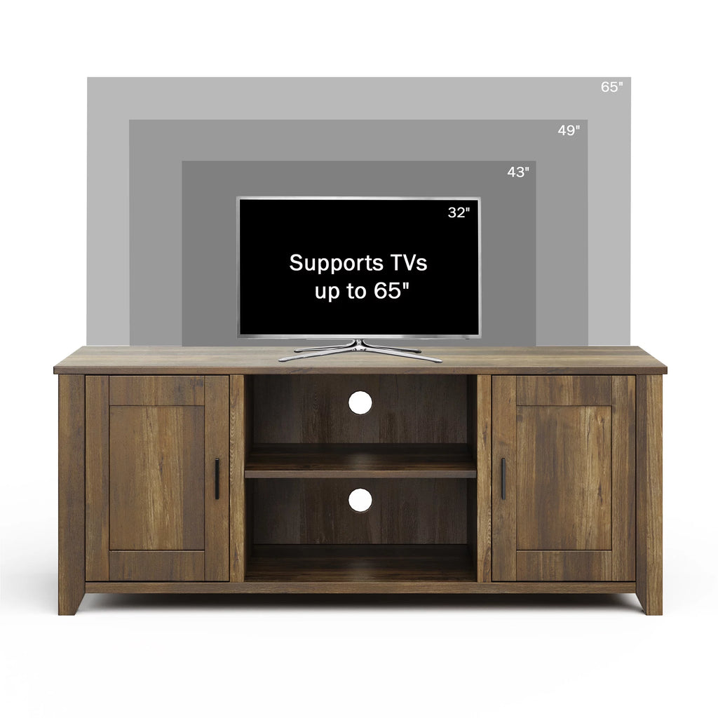 2-Door Farmhouse Style TV Stand N683
