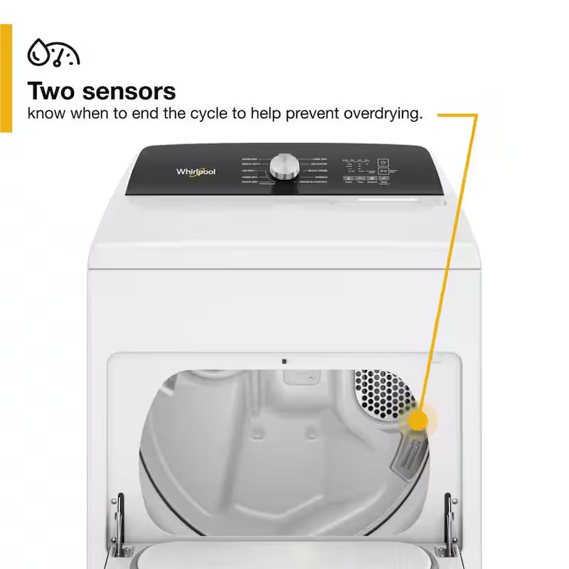 White 7 cu. ft. Electric Dryer Z8167