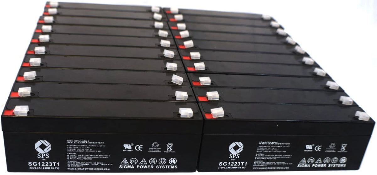 12V 2.3 Ah Replacement Battery 24 Pack L731449