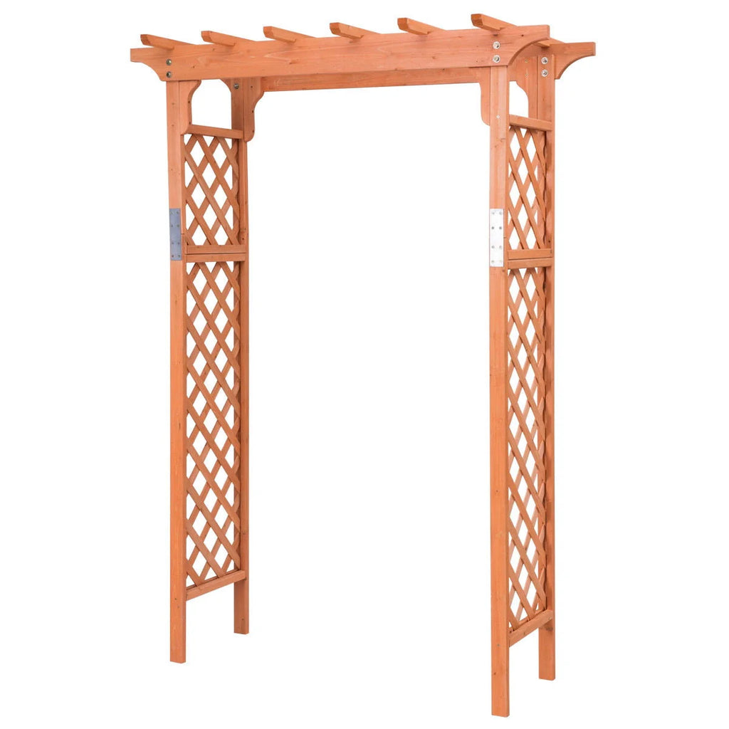 Wooden Garden Arch Trellis Pergola X679