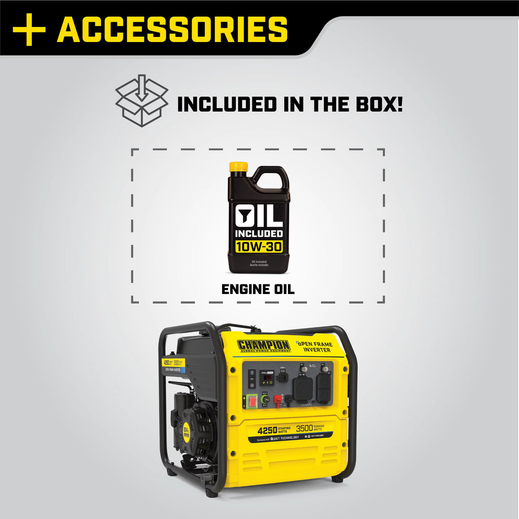 4250-Watt Gasoline Inverter Generator Z318762