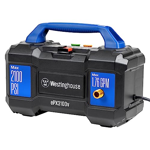 Electric Pressure Washer, 2100 Max PSI 1.76 Max GPM M41686