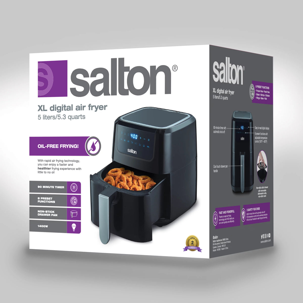 Digital Air Fryer XL 5L R583