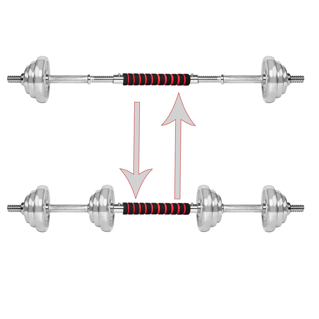 Electroplated Dumbbell Set 30KG S863