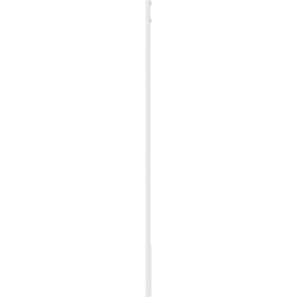 Flat Panel PVC Pilaster with Decorative Capital & Base (Pair) K650342