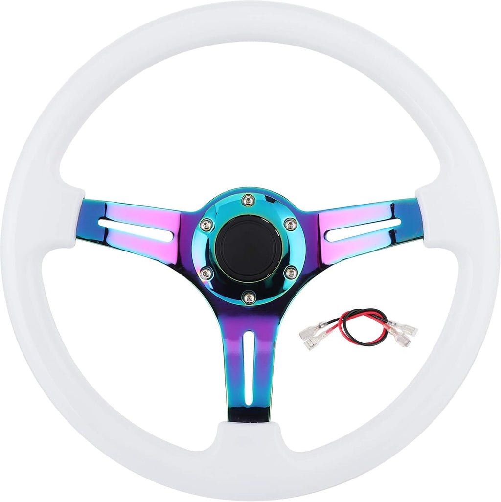 14in 6-Hole ABS Steering Wheel N6314