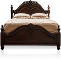 Queen Cherry Traditional Bed H95421