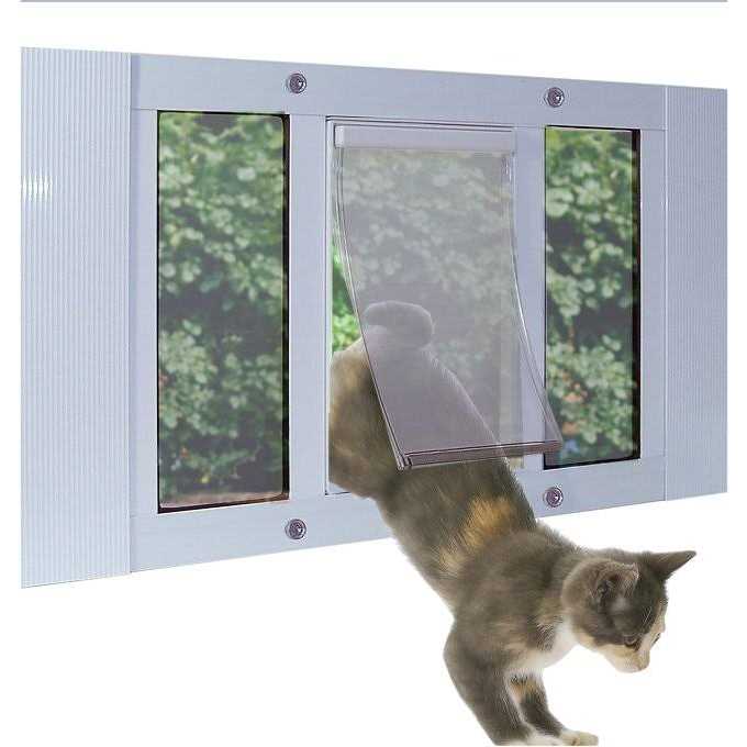 Aluminum Sash Pet Door L593