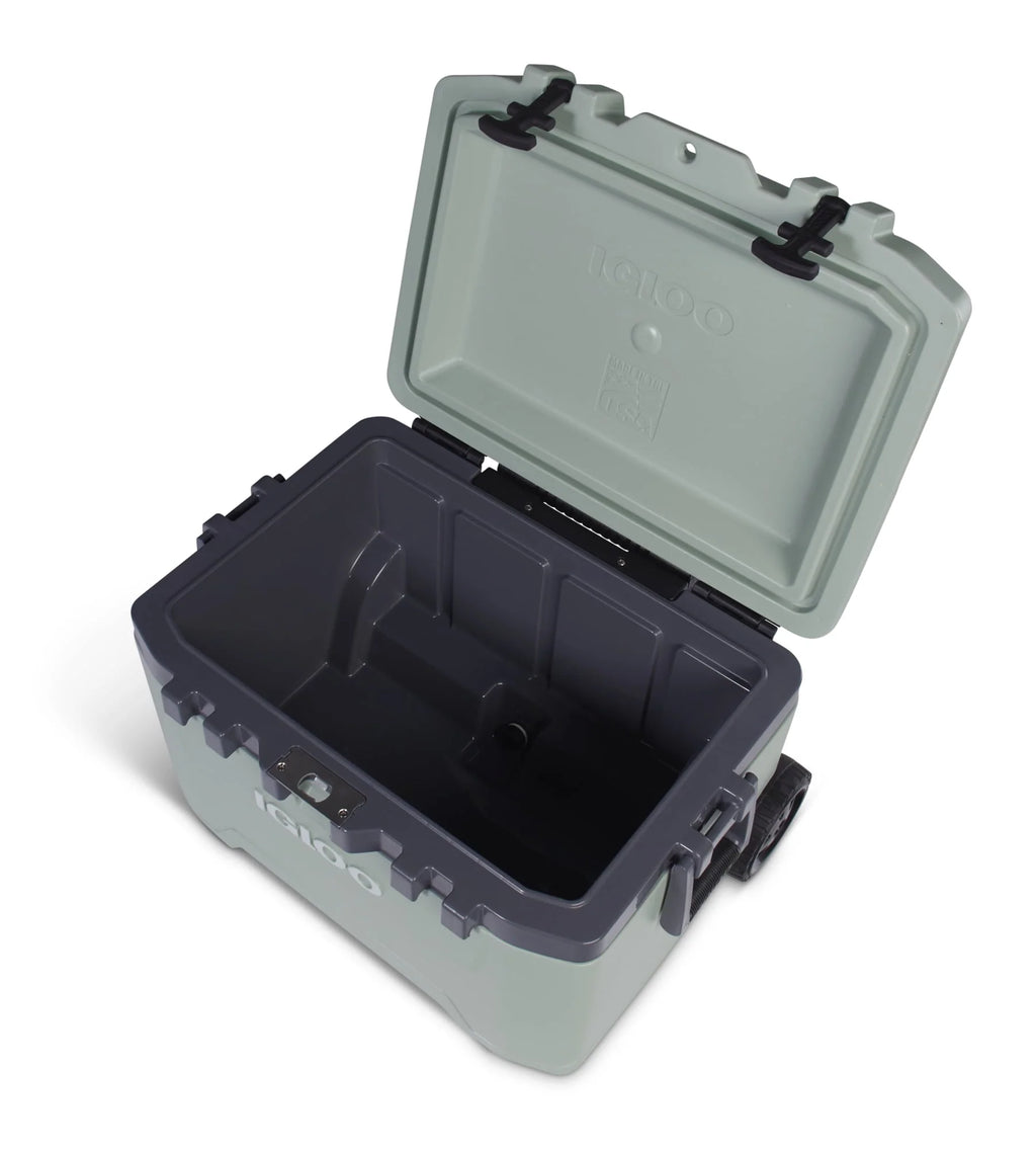 52 QT Wheeled Ice Chest Cooler J18078