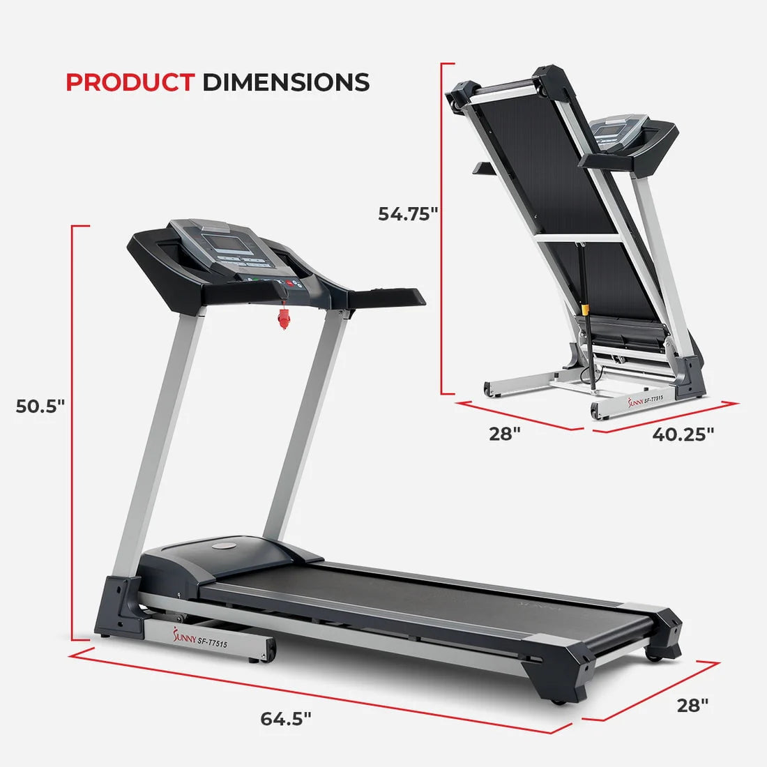 Foldable Treadmill with Auto Incline X74913