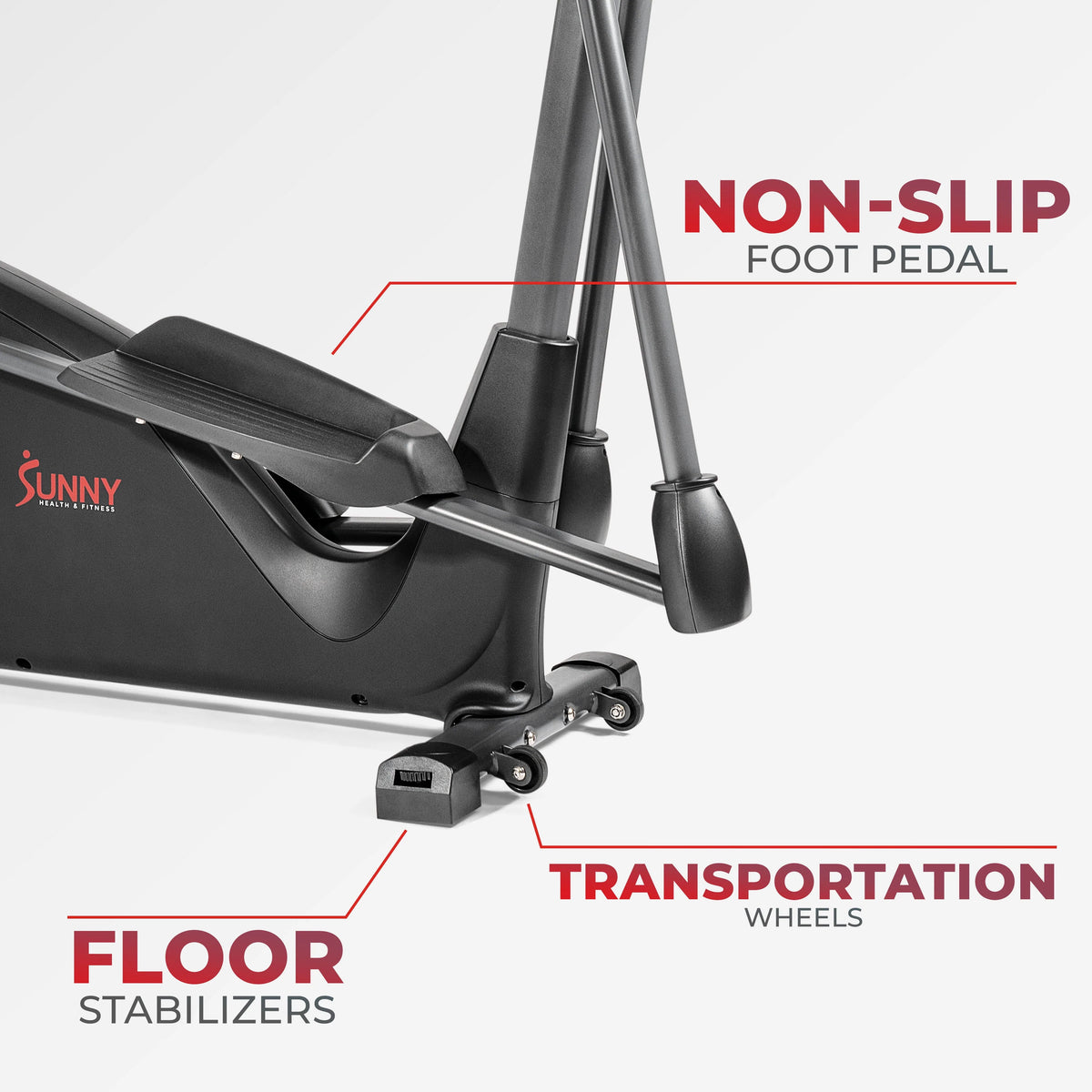 Pre-Programmed Elliptical Trainer with Device Holder Y377