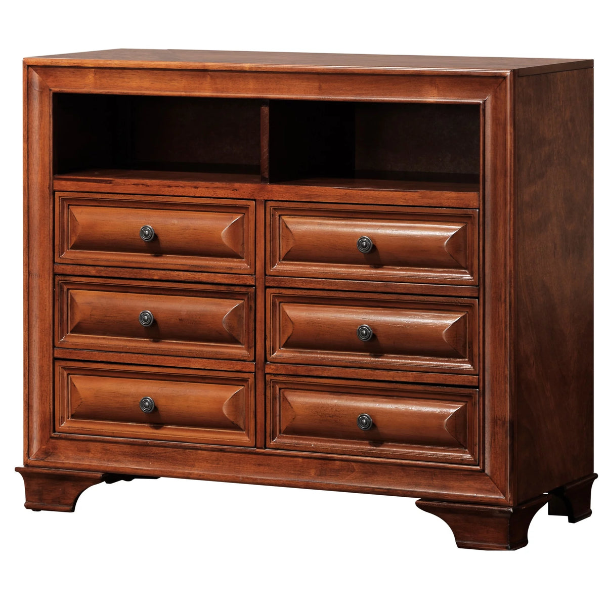Oak 6-Drawer Chest of Drawers Q884