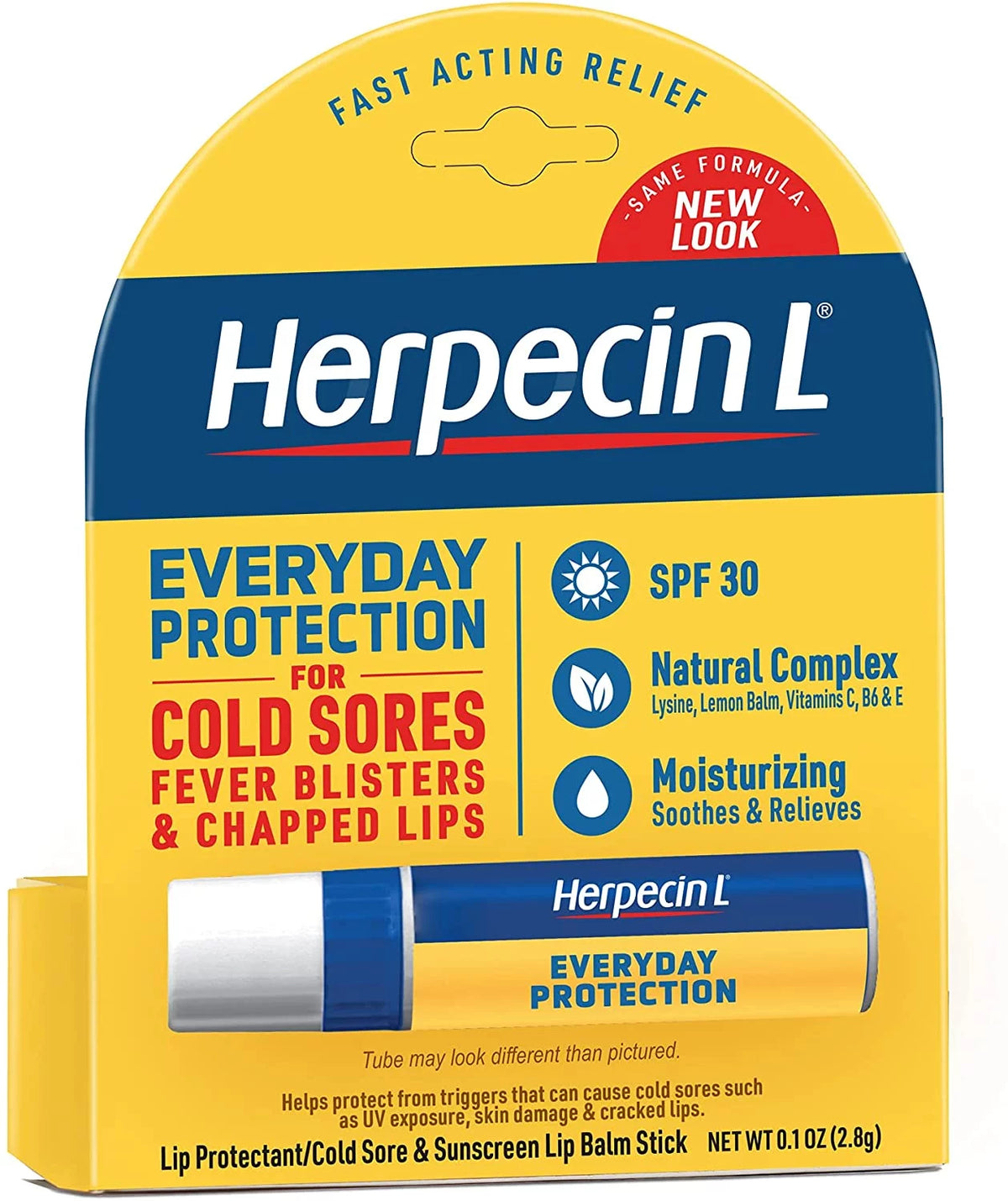 4 Pk Lip Balm Stick SPF 30 .10oz A11549