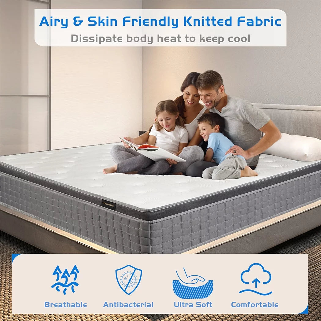 14 Gel Memory Foam Spring Hybrid Mattress in a Box, Twin Mattress Y27961