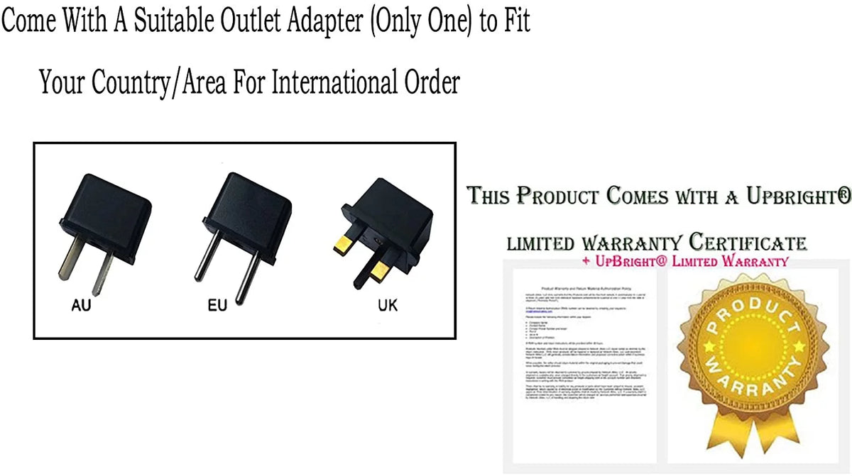 AC / DC Adapter Power Supply Cord Cable Charger K387461