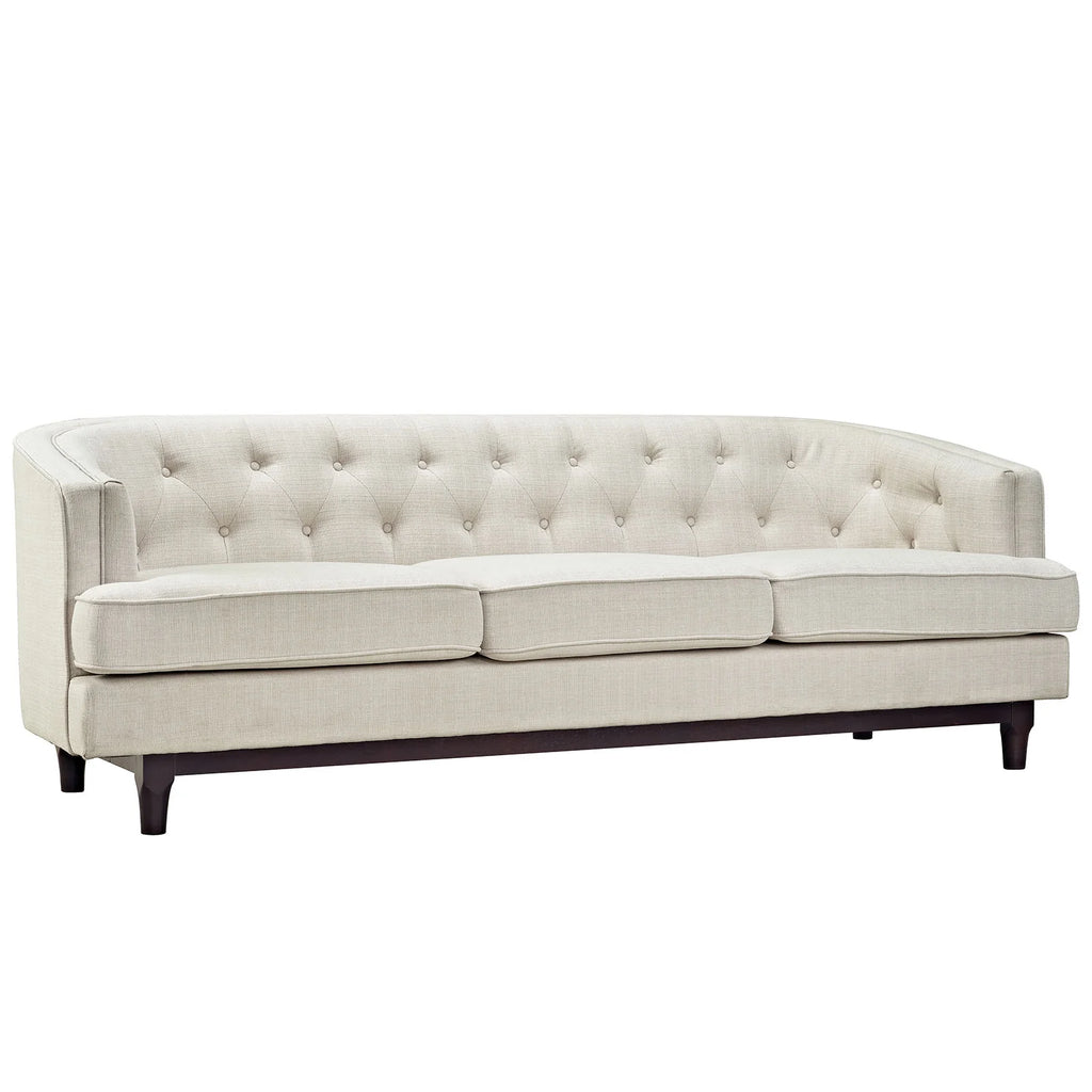 Beige Set of 2 Living Room Set M442