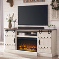 70 Fireplace TV Stand for TVs up to 80 with 30 Electric Fireplace I786614