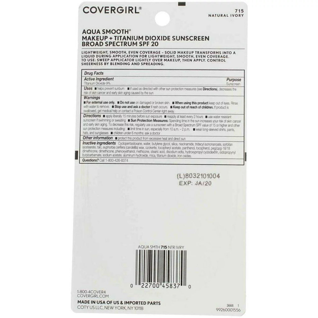 2 Pack Compact Foundation 0.40 oz M25037