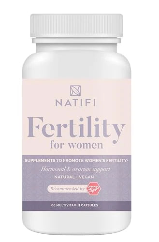 60 Capsules Prenatal Vitamins with Folic Acid, Myo Inositol, Vitex B95494