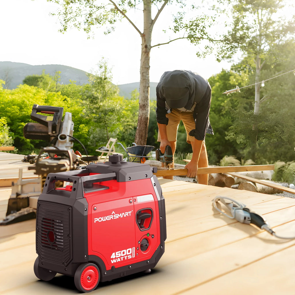 4500W Portable Inverter Gas Generator with Electric Start C8367