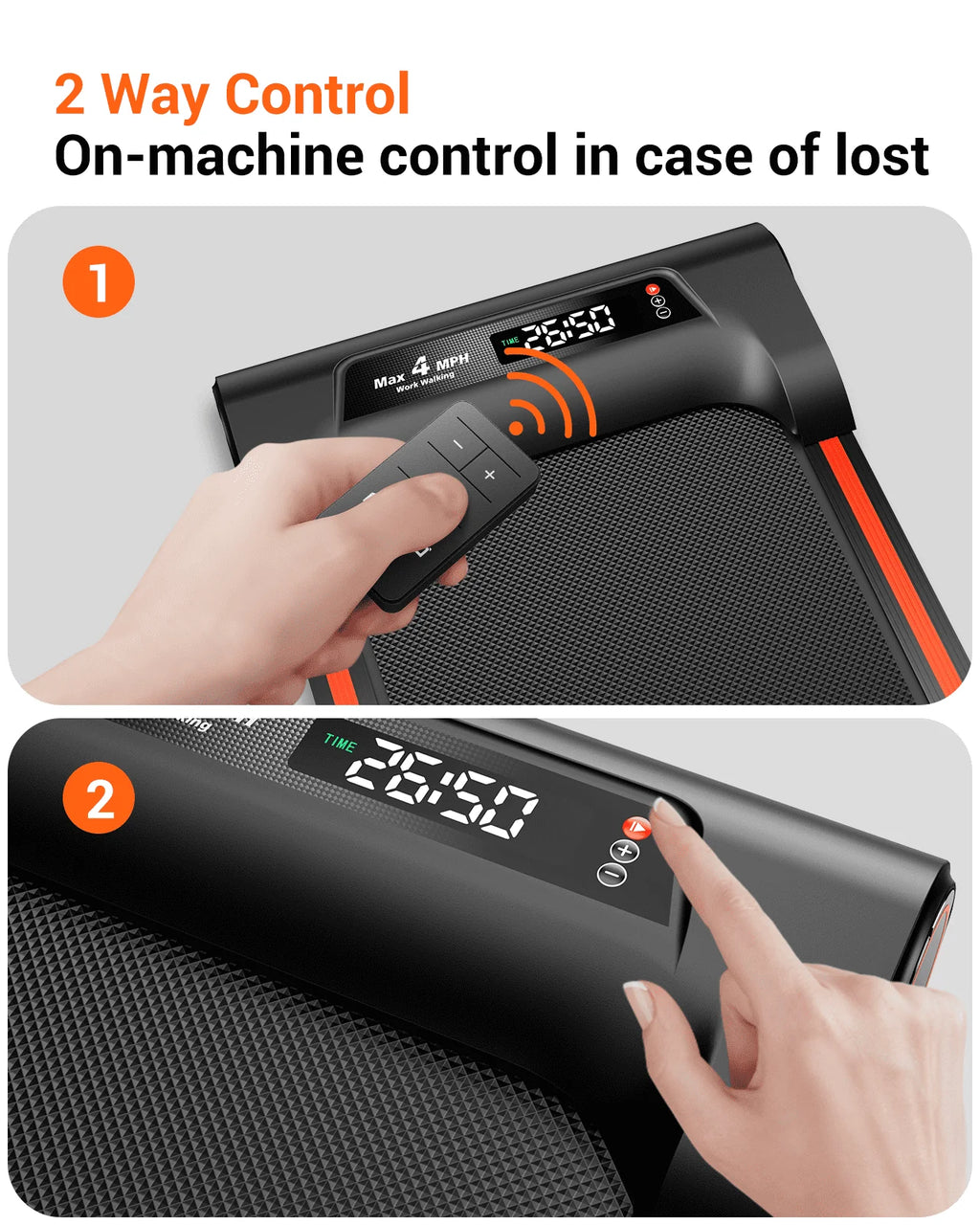 Under Desk Treadmill with Remote Control L406424