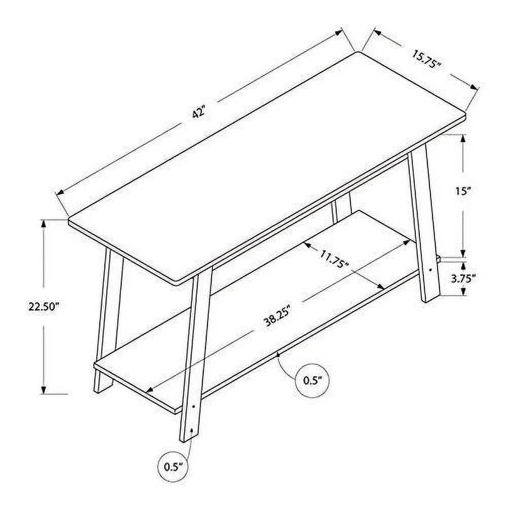 Dark Taupe TV Stand Console Y8560