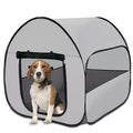 Large Portable Pop-Up Dog Kennel with Carry Bag G806