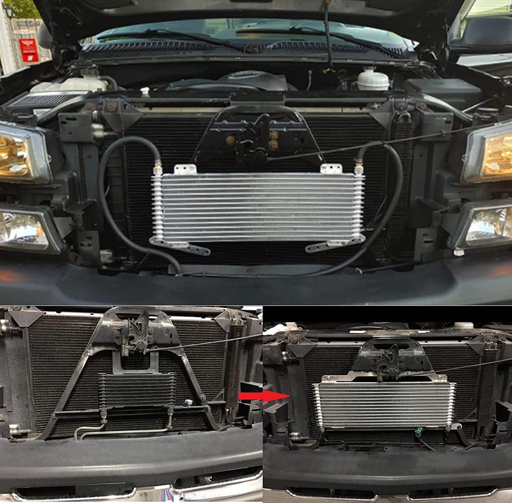 Heavy Duty Transmission Oil Cooler with Mounting Hardware I42276
