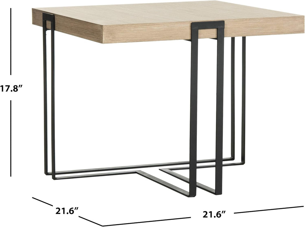Midcentury Scandinavian Wood End Table D790